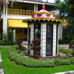 A Gazebo in the Bonnet House garden in Fort Lauderdale