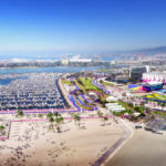 Long Beach from above