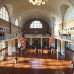 New York's Ellis Island registry room
