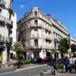 La pittoresca Rue Foch a Montpellier