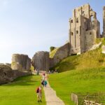 Corfe Castle near Bournemouth