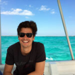 A TLA student enjoys a boat trip in Ft. Lauderdale