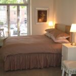 Una stanza doppia di un appartamento per studenti di Kingsway