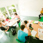 A classroom exercise at Excel English in Muswell Hill, London