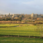 Arundel town with Arundel Castle, an excursion destination for ELC Brighton students