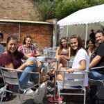 BEET canteen outdoors in summer