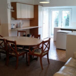 A BEET student house dining room and kitchen
