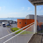 View of sea from GCI student residence