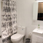 The Bathroom in Rennert's Midtown Apartments, New York