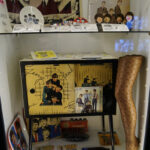 Beatles Story memorabilia display
