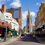 St Peter's Road in Bournemouth