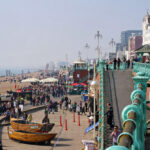 The Brighton seafront Promenade