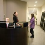 Britannia Study Hotel reception