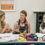 CES Edinburgh students in class