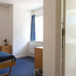 An ensuite room in Chester House