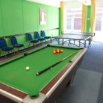 The game room in Chester House