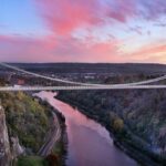 The Clifton Suspension Bridge in Bristol