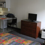 A studio in the Gaslamp student residence