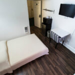 Double bedroom in the Vantaggio Gaslamp student residence