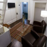 Living room in the Vantaggio Gaslamp student residence