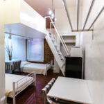Twin bed loft in the Vantaggio Gaslamp student residence