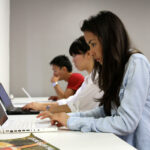 Converse San Diego School self-access study room