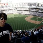 Converse San Diego students go to a baseball game