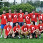 Converse San Diego students play football