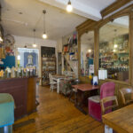 The Cox and Baloney tea room in Bristol