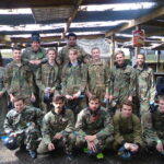 ELC Bristol students play paintball