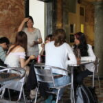 The eating area at ELC Brighton