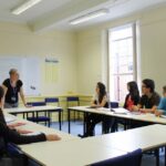 English in Chester school General English students in class