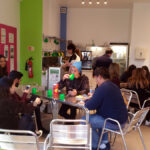 Excel English student common room with kitchen