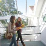 Excel English's bright and airy school building interior