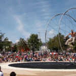 The Galway International Arts Festival in Eyre Square