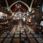 Inside the famous Church Pub in Muswell Hill, London