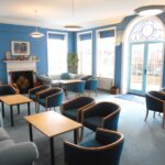 L'area relax della scuola Kingsway