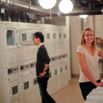 The laundry room in the 1760 Residence, New York
