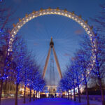 London Eye at Twilight