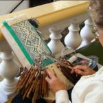 Traditional Maltese lacemaker