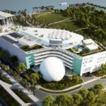 Miami Science Museum from above