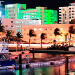 Street in South Beach, Miami