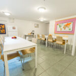 NESE Boston student residence Lee Hall dining area