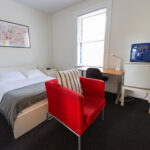 NESE Boston student residence Lee Hall double bedroom