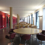 Newnham College dining room