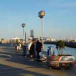 Il porto a Palavas-les-Flots, una città sul mare fuori Montpellier