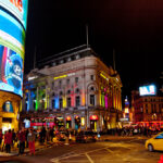 Piccadilly Circus at night