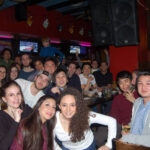 Rennert International New York students go to a Mexican restaurant and bar