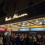 Rennert International New York students watch a show on Broadway
