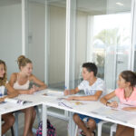 A classroom in the Salini Resort